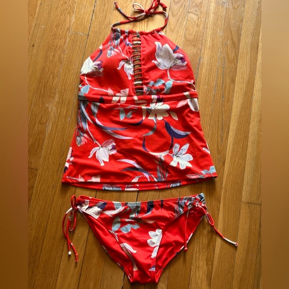 Athleta 2 piece tankini set (top & bottom) both size medium
